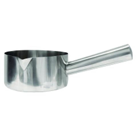 Stainless Steel Water Scoop With Spout Ø20xH8.8cm