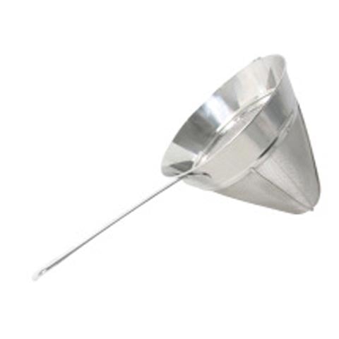 STAINLESS STEEL MESHED CONICAL SOUP STRAINER