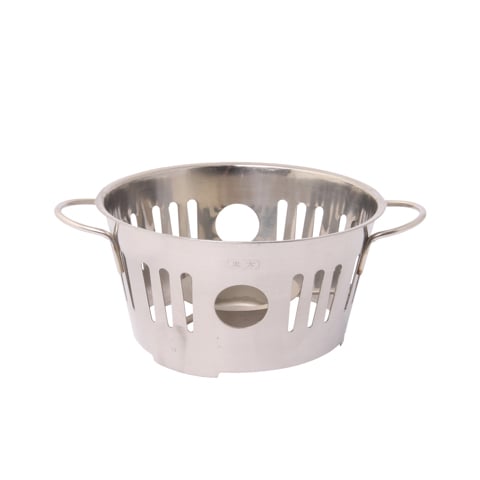 Stainless Steel Claypot Stand With Handles L14xW11.5xH8.5cm