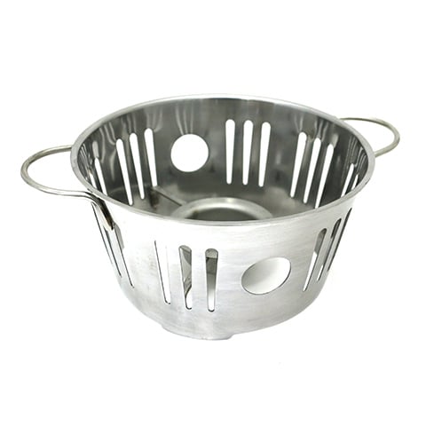 Stainless Steel Claypot Stand With Handles L15.5xW13xH9cm