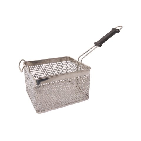 STAINLESS STEEL RECTANGLE FRYING BASKET