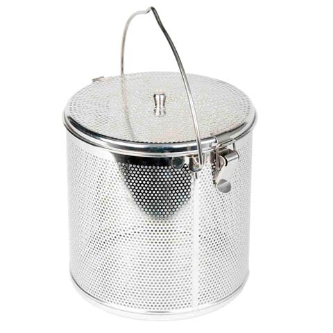 Stainless Steel Herbal Basket Strainer Ø15xH15cm