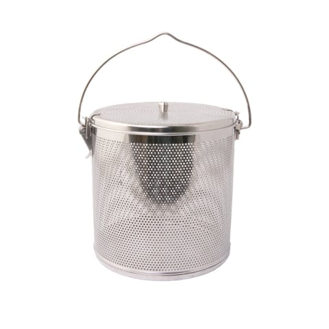 Stainless Steel Herbal Basket Strainer Ø17.5xH17.5cm