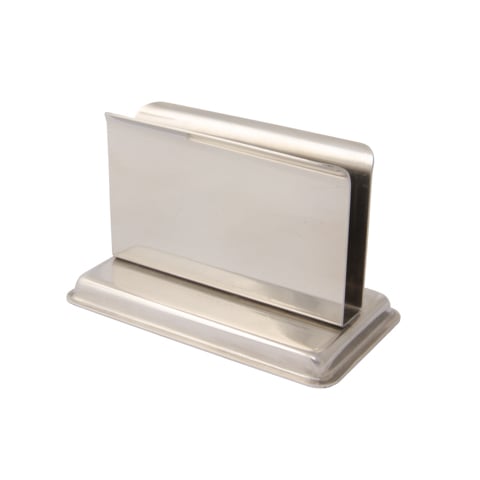 Stainless Steel Napkin Holder L9xW7.5cm