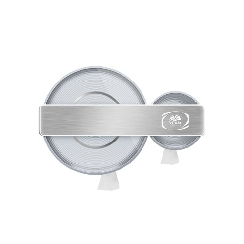 Vinda Pro Jumbo Roll Toilet Paper Dispenser (Twin Roll) L43.2xW15xH28.5cm