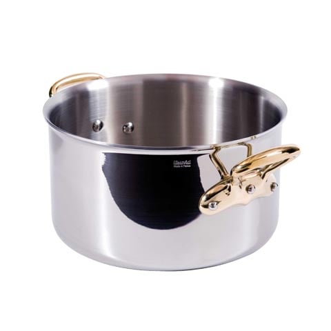 -OM- (11-00145) CASSEROLE w/BZE HDLE, Ø20xH11cm, 3.4L, M'COOK, MAUVIEL