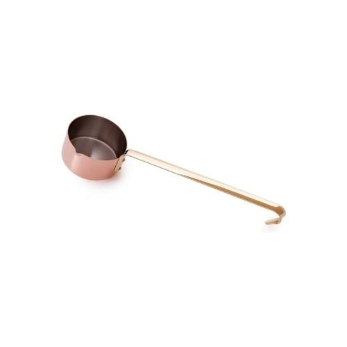 Mauviel Copper Small Saucepan With Long Handle Ø9xH4.5cm