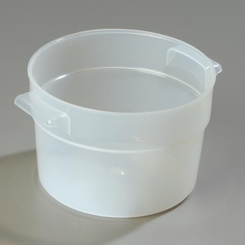 PP RD STORAGE CONTAINER, 2qt, TRANSLUCENT, CARLISLE