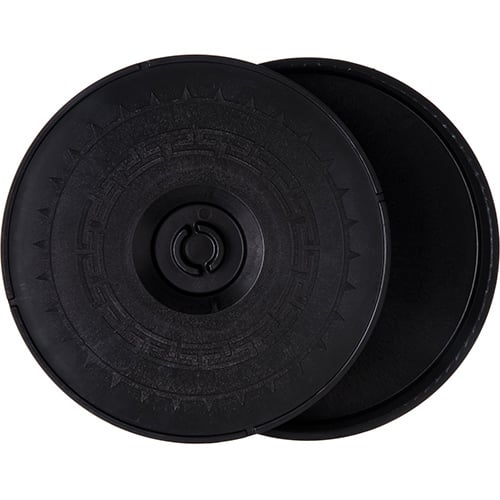 TORTILLA SERVER Ø12xH2", POLYPROPYLENE, BLACK, CARLISLE