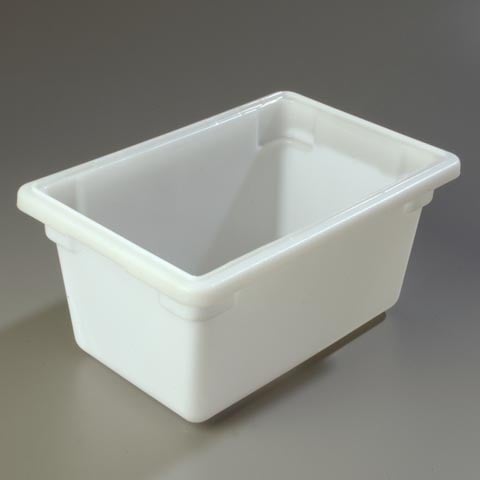 Carlisle PE Storplus™ Food Storage Box 12X18X9", 5Gal, White