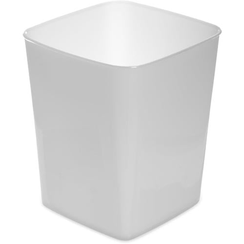 Carlisle PE Storplus™ Square Food Container L6.67xW6xH8.12", 4Qt, Translucent