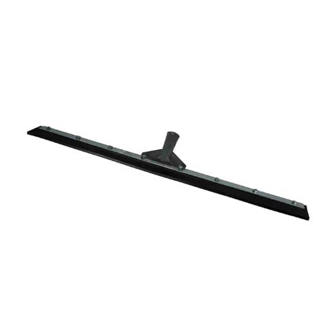 Carlisle Straight Rubber Floor Squeegee With Metal Frame 18", Black, Flo-Pac