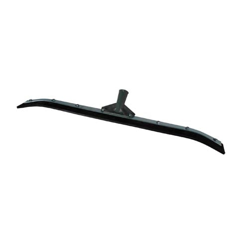 Carlisle Curved End Rubber Squeegee 24", Black, Flo-Pac