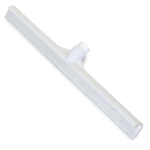 Carlisle One Piece Rubber Floor Squeegee, L20", White