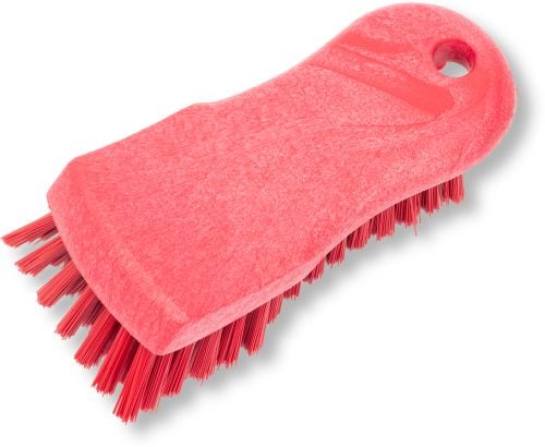 Carlisle Cutting Board Bursh With Polyester Bristle 6", Red