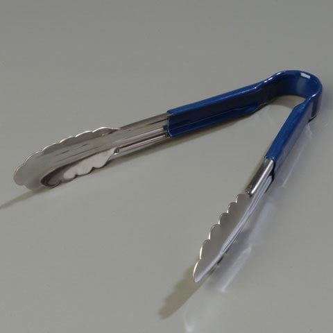 Carlisle Stainless Steel Tong With Dura-Kool Handle L9.5", Blue