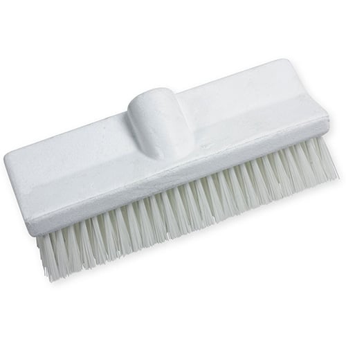 Carlisle PP Floor Scrub Brush 10", White