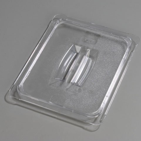 PC COVER 1/2 SIZE PAN w/HANDLE, CLEAR, CARLISLE