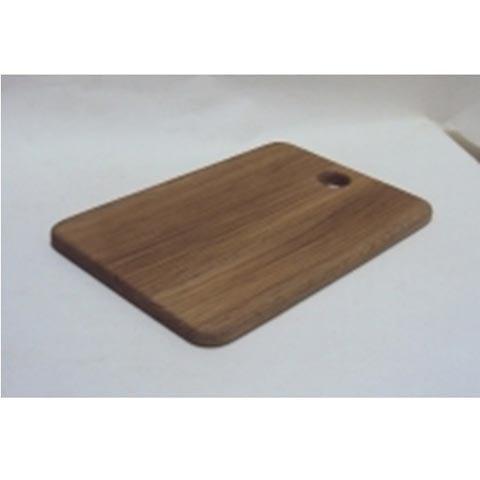 Mye Tavola Wooden Rectangle Serving Board with Hole Handle, Oak-Oiled, L30xW20xH1.5cm