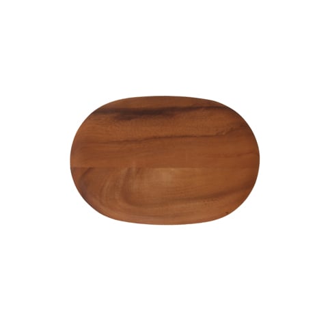 Mye Tablet Wooden Oval Serving Board, Acacia-Oiled, L23.8xW16.3xH1.5cm