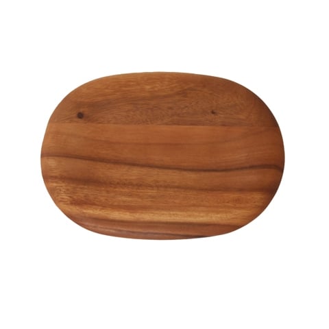 Mye Tablet Wooden Oval Serving Board, Acacia-Oiled, L29.4xW20.1xH2cm