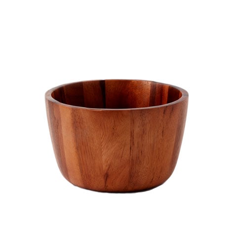 Mye Wooden Salad Bowl Acacia-Lacquer Ø22xH12cm