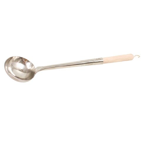 Stainless Steel Frying Ladle Size 1, Ø15xL50cm, 12 Tahils