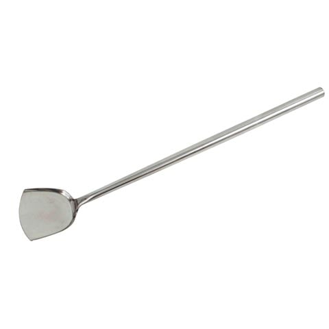 STAINLESS STEEL FRYING ONE-PC TURNER with LONG HANDLE, ECONOMY