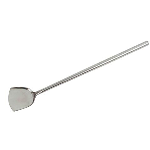 STAINLESS STEEL FRYING ONE-PC TURNER with LONG HANDLE, ECONOMY