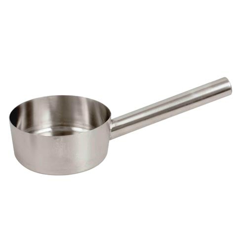 STAINLESS STEEL WATER SCOOP, LIGHT DUTY