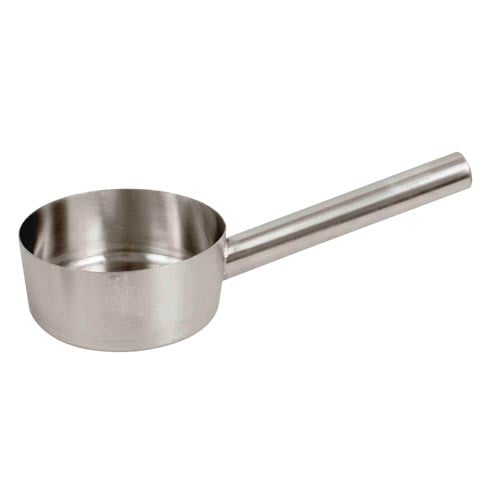 STAINLESS STEEL WATER SCOOP, LIGHT DUTY