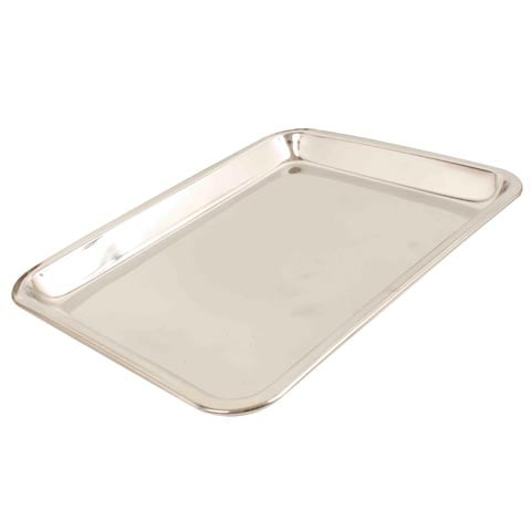 Stainless Steel Rectangle Tray 56x35xH2cm