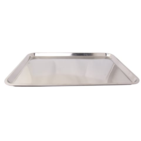 Stainless Steel Rectangle Tray 56x40xH2cm
