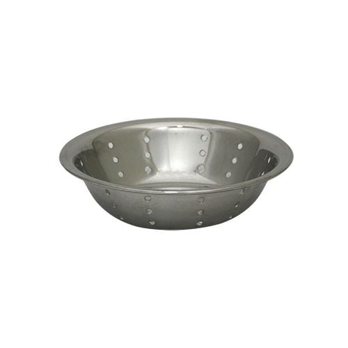 S/S MAR BOWL WITH HOLES 18cm