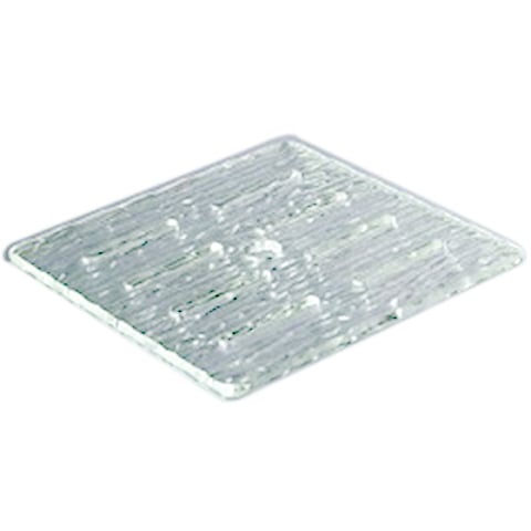 Acrylic Drainer For Deep Plate HL02500401501 L24xW24xH0.6cm, Tinted Green