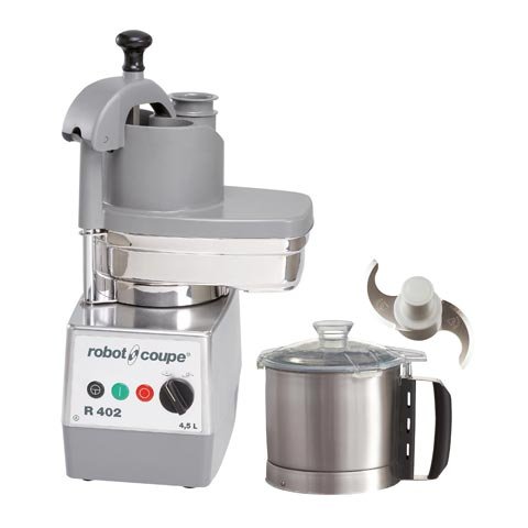 R402A FOOD PROCESSOR & 4.5L STAINLESS STEEL CUTTER BOWL WITH HANDLE