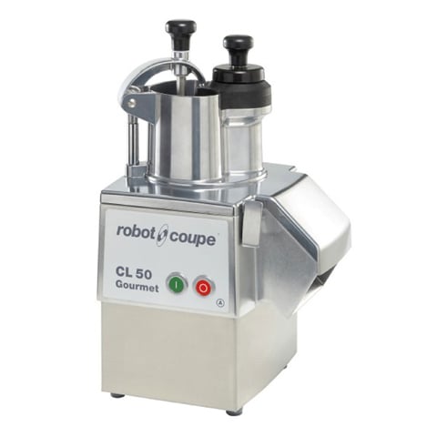 Robot Coupe CL50 Gourmet Vegetable Slicer (Discs Not Included), 230V/50Hz, 1-Phase, Uk Plug