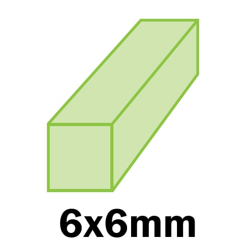 Robot Coupe Accessories Julienne 6x6mm