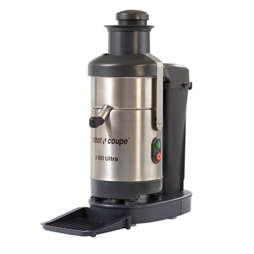 Robot Coupe J100 Automatic Centrifugal Juice Extractor 628x262x566mm, 7.2L Cntr, 230V/50Hz/1000W, 1 Phase, Uk Plug