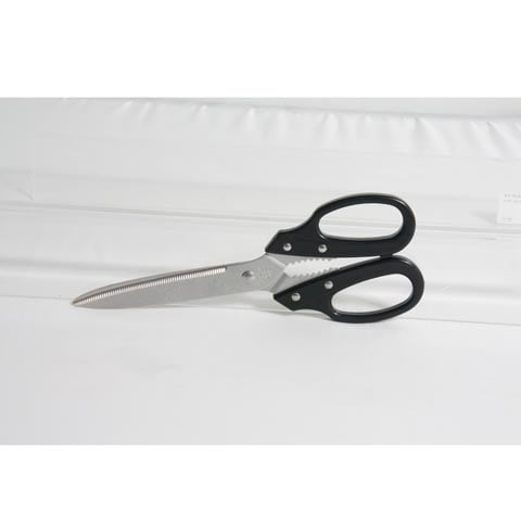 STAINLESS STEEL KITCHEN SCISSORS with BLACK HANDLE,  JPN