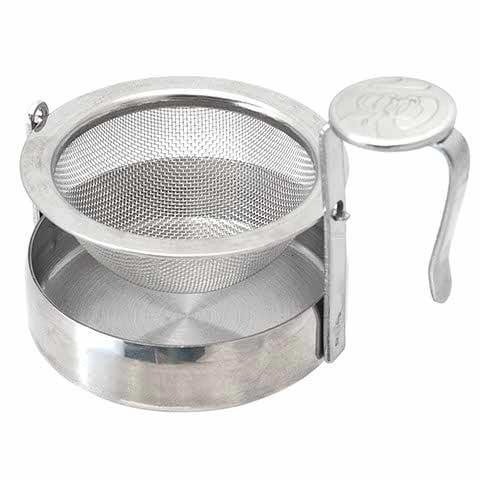 STAINLESS STEEL TURN TEA STRAINER