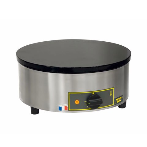 MOBILE ELECTRIC CREPE MACHINE ENAMELLED PLATE