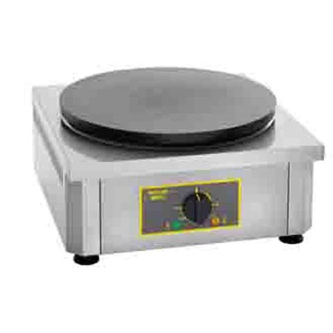 ELECTRIC CREPE MACHINE, ENAMELLED CAST IRON PLATE