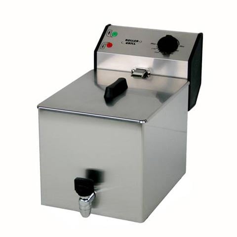 SINGLE DEEP FRYER WITH TAP 8L