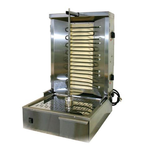 ELECTRIC GYROS GRILL (KEBAB) For 25 KG MEAT, 3-PHASE