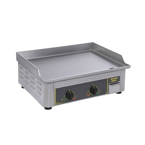 Roller Grill Stainless Steel Double Electric Griddle L60xW45xH19cm, 230V/3.5Kw