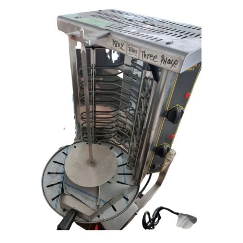 • Refurbished • Roller Grill Electric Gyros Grill (Kebab) For 15Kg Meat, Single Phase, 3.6Kw