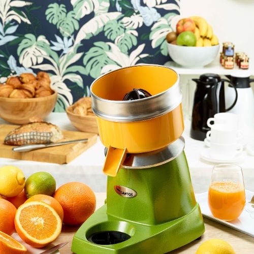Santos Classic' Citrus Juicer With Color Base 240V/50/60/1 =1 Year Warranty=