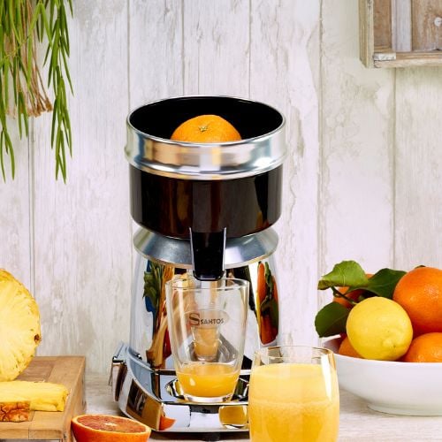 =FHA= Santos Classic Citrus Juicer W/Chrome Base, 240V/50/60/1  =1 Year Warranty=