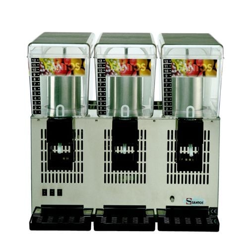 Santos Cold Drink Dispenser 12L,Three Tank 240V/50/1=1 Year Warranty=